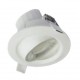 Foco Downlight LED COB Orientable Redondo Blanco Ø90mm 8w